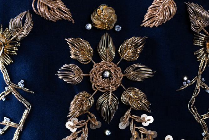 Diamond Flower sweater Haruco-vert 30.000 euro