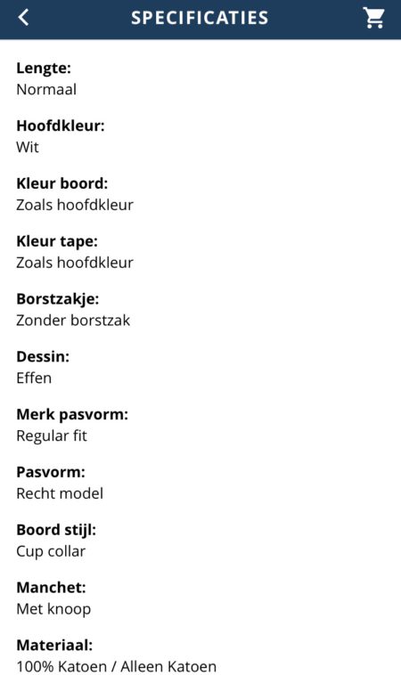 app overhemden.com ac