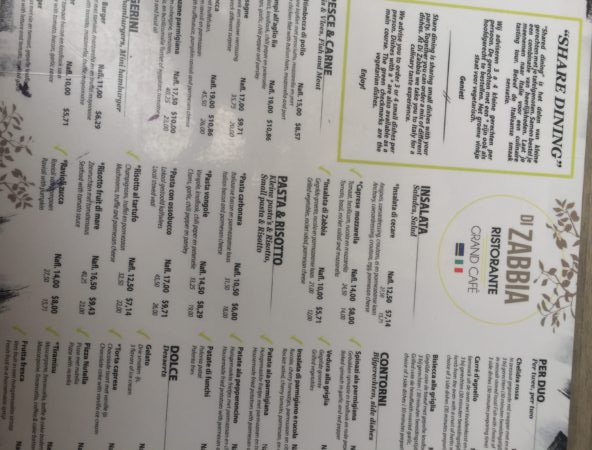 Di Zabbia op Curaçao.