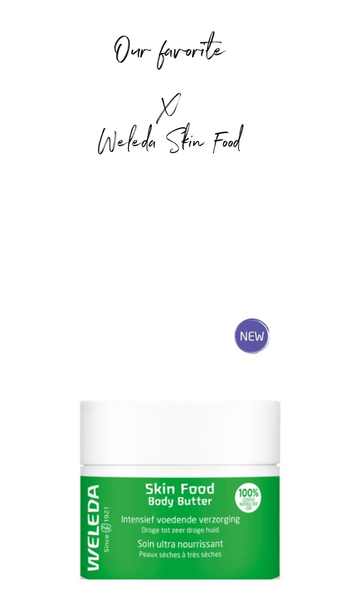 Weleda favorite vrouwenstyle