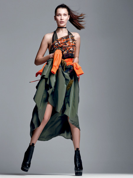 bella hadid elle brazilie