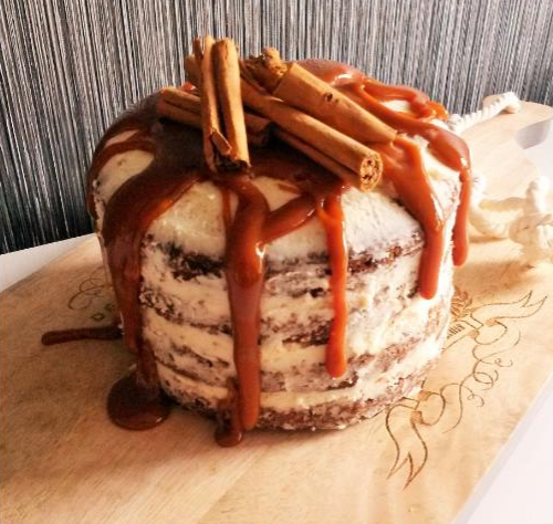 cake appel caramel